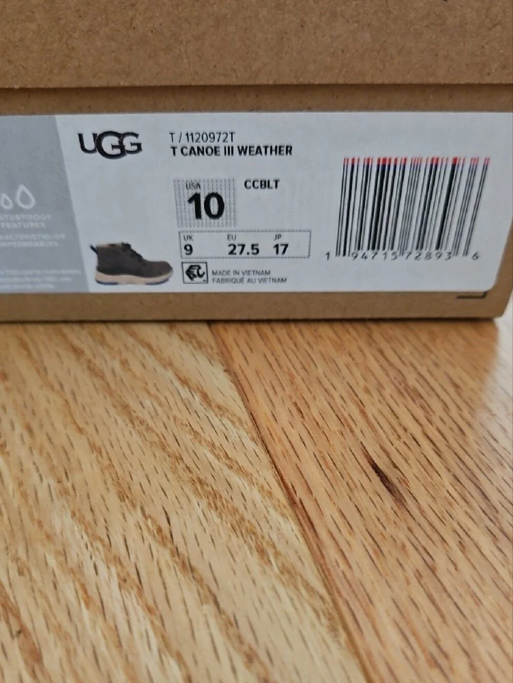 UGG Kids Gray and Blue Suede Lace-Up Boots